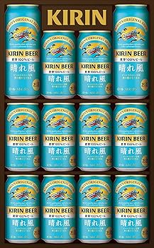 Amazon.co.jp: 晴れ風 ビールギフト 350ml×10本 500ml×2本 キリン